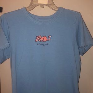 VINTAGE life is good shirt